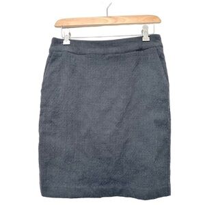 Boden Textured Pencil Skirt Size 4 Petite